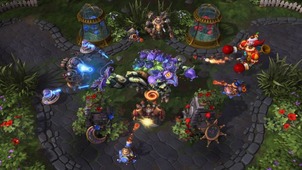Heroes of the Storm weekly brawl featuring a boss fight
