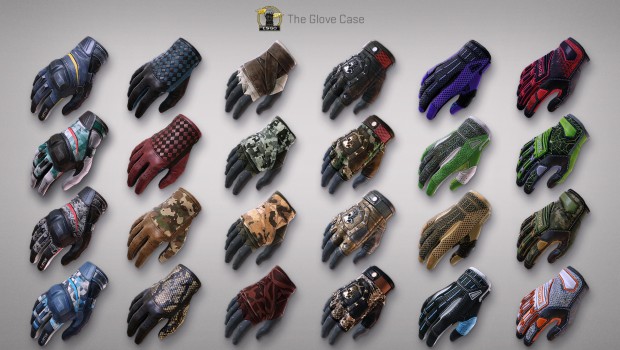 All of CS:GO's Glove Case skins