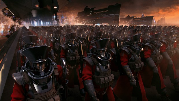 Endless Space 2 The United Empire army marching - artwork