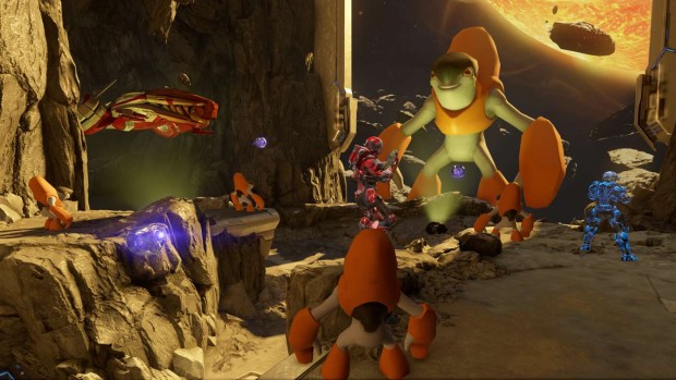 Halo 5: Forge Custom Game on the PC with a rather ridiculous premise