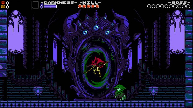 Shovel Knight Specter of Torment screenshot showcasing a giant demonic portal