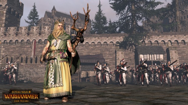 Total War: Warhammer official screenshot of the Jade Wizard