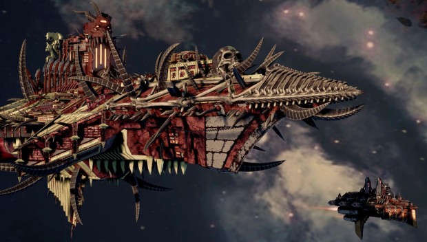 Battlefleet Gothic: Armada Khorne ship