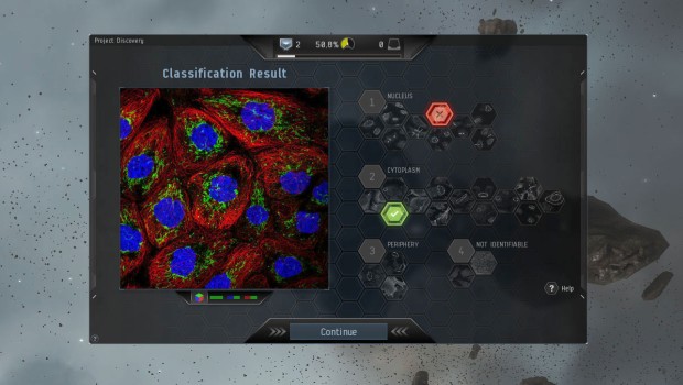 EVE Online allows you to help out real science through Project Discovery