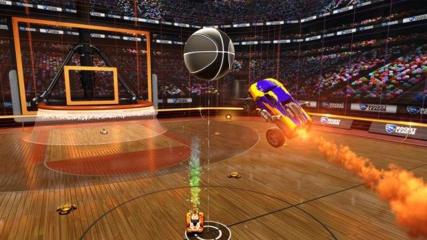 Rocket League is adding a Basketball mode