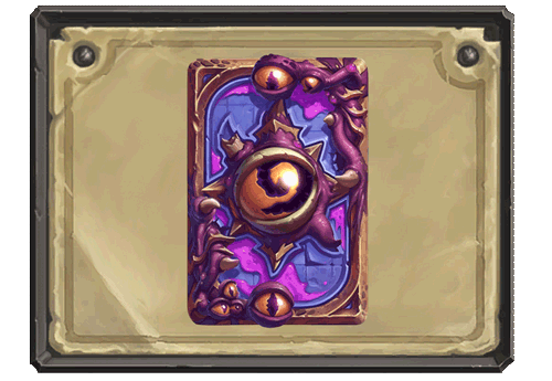 Whispers of the Old Gods Hearthstone cardback