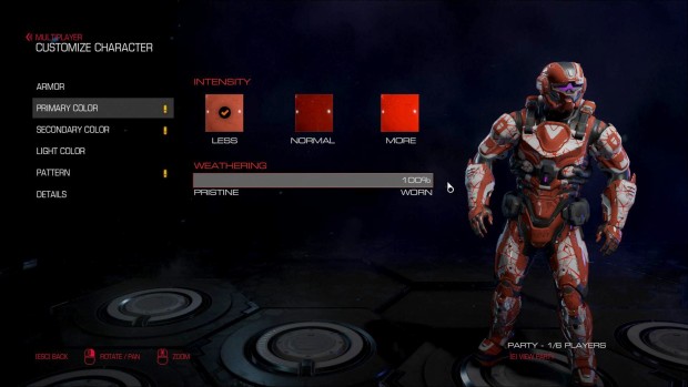 Doom's player customization is top notch