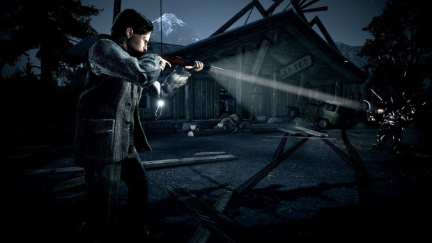 Screenshot from the PC version of Alan Wake