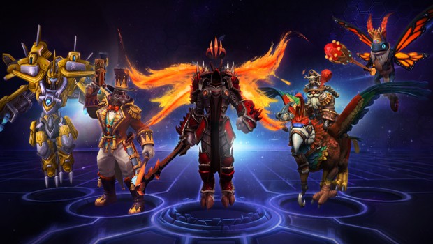 Heroes of the Storm skins used during the Summer Championship