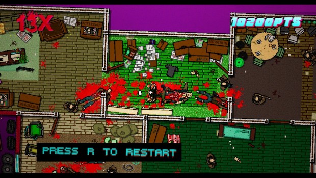Hotline Miami 2's level editor 