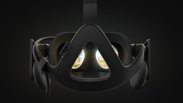 Oculus Rift headset promo art