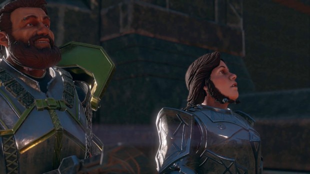 The Dwarves RPG, a screenshot from a cinematic