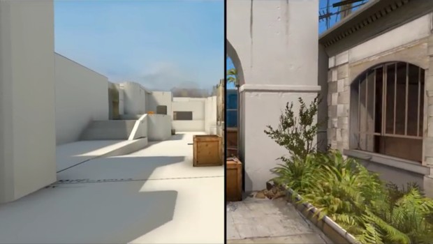 How CS:GO's Santorini map was created