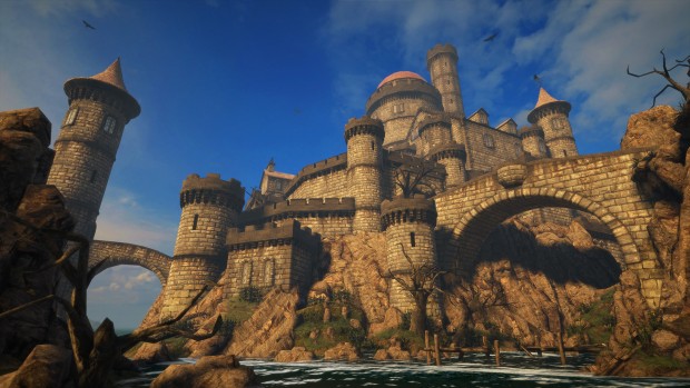 The Eyes of Ara medieval castle screenshot