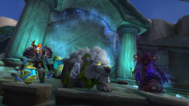 World of Warcraft: Legion screenshot showing the eye of Azshara