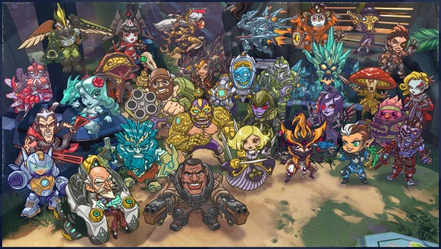 Battleborn's heroes reimagined as their chibi versions