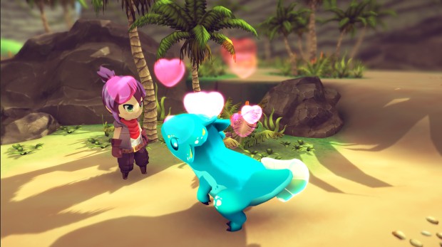 Re:Legend screenshot of a successful dinosaur taming