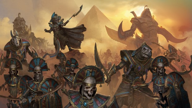 Total War: Warhammer 2 artwork for the Tomb Kings faction