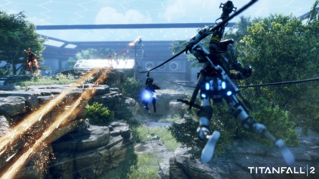 Screenshot from Titanfall 2's Live Fire game mode