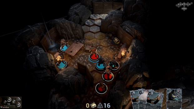 Wartile indoors combat screenshot