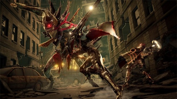 Code Vein screenshot of a giant monster