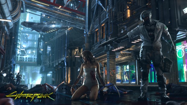 Official artwork for Cyberpunk 2077