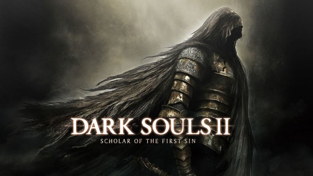 Dark Souls 2 Scholar of the First Sin artwork and logo