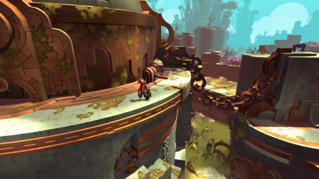 Hob game screenshot of some overgrown ruins