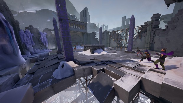 Mirage: Arcane Warfare screenshot of the Old Arena map