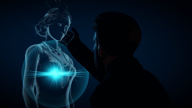 Black Mirror adventure game series screenshot of a ghost