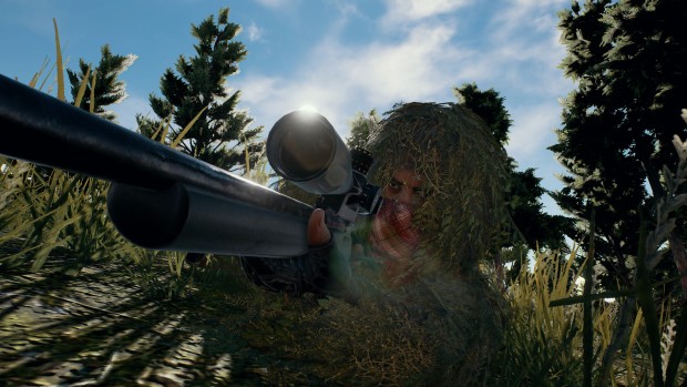 PlayerUnknown's Battlegrounds screenshot of a sneaky sniper