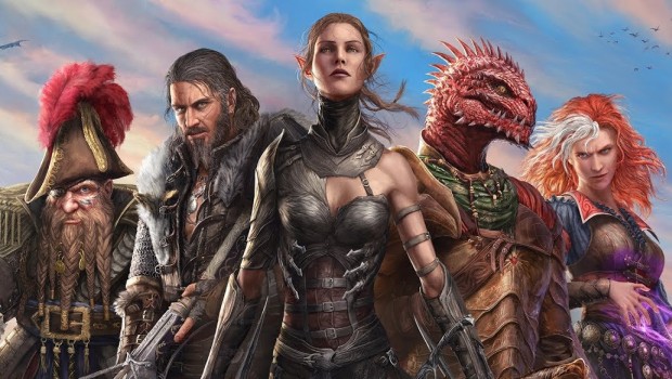 Divinity: Original Sin 2 artwork of the various companion characters