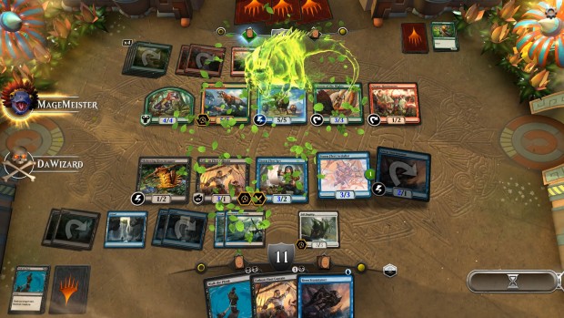 Magic: The Gathering Arena screenshot of a random game