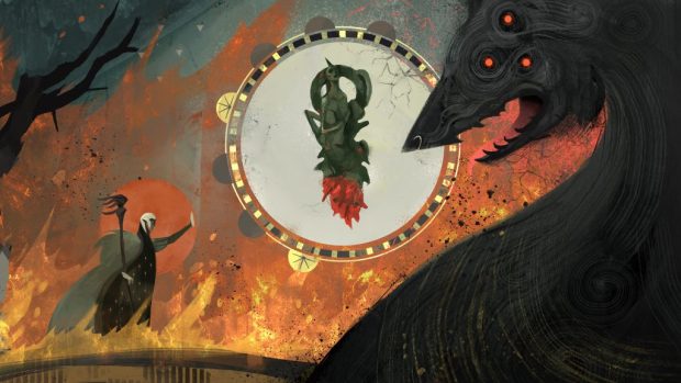 Dragon Age 4 mural artwork from the teaser trailer