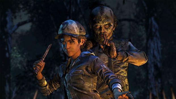Telltale's The Walking Dead: The Final Season screenshot of a rather fierce Clementine