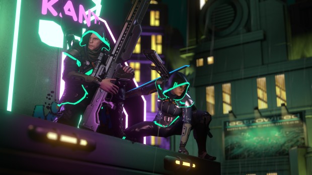 Satellite Reign screenshot showing the two infiltrator class types