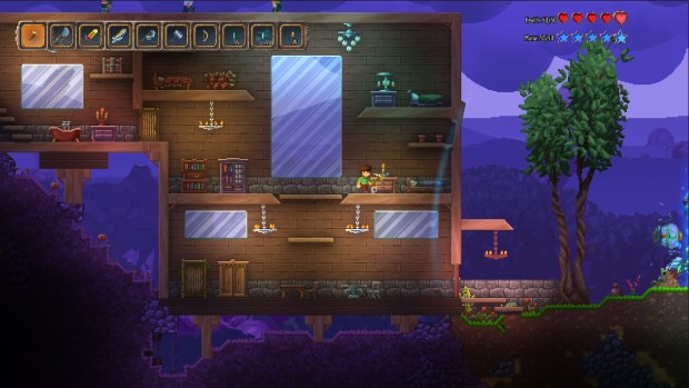 Screenshot of the now-canceled Terraria: Otherworld