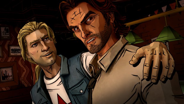 The Wolf Among Us gameplay screenshot from the original