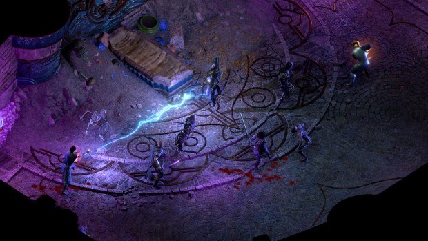Pillars of Eternity 2 screenshot of a dungeon battle