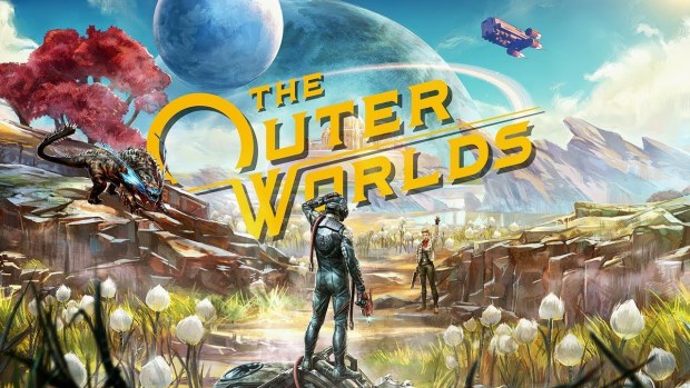 Obsidian's The Outer Worlds official artwork and logo