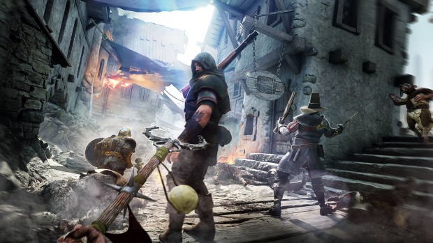 Vermintide 2 Versus mode screenshot of Kruber in focus