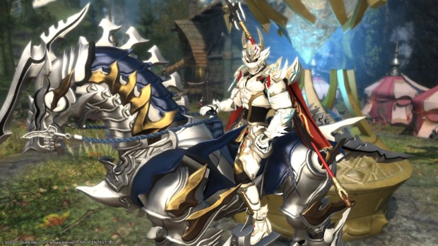 Final Fantasy XIV screenshot of the GARO Dragoon set