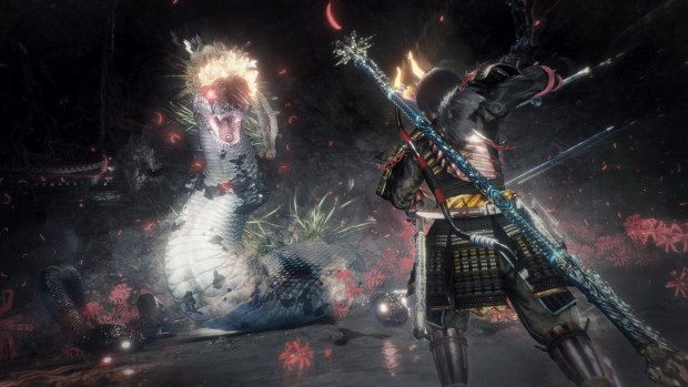 Nioh 2 snake demon boss artwork