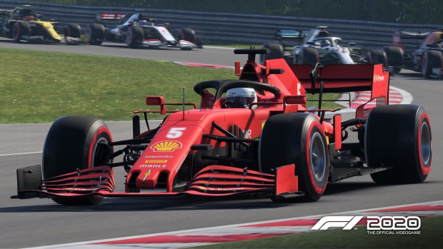Codemasters' F1 2020 gameplay screenshot