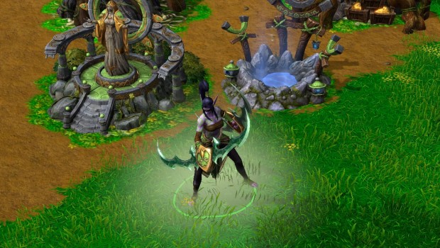 Warcraft 3: Reforged screenshot of the female Demon Hunter