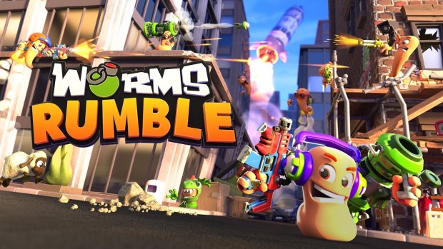 Worms Rumble official artwork and logo