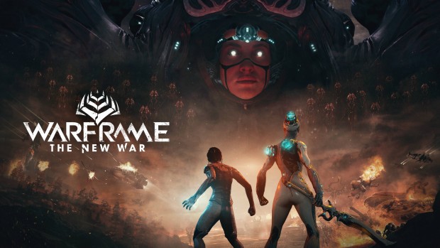 Warframe The New War artwork and logo