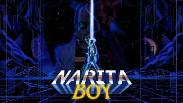 Narita Boy official artwork and logo