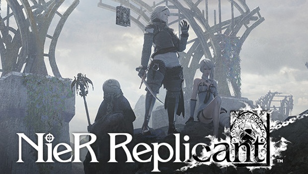 NieR Replicant official artwork and logo