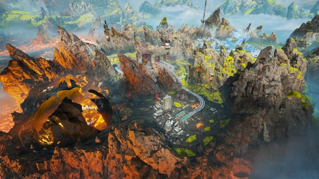 Apex Legends screenshot of the original World's Edge map